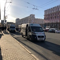 Photo taken at Проспект Ленина by Olga P. on 4/16/2018