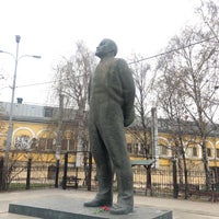 Photo taken at Памятник Ленину by Olga P. on 11/9/2019