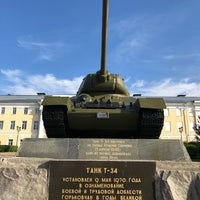 Photo taken at Танк Т-34-85 by Olga P. on 5/25/2019
