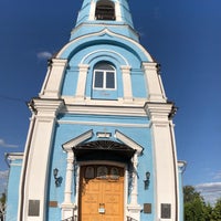 Photo taken at Церковь Покрова Пресвятой Богородицы в Покрове-Ризницах by Olga P. on 7/31/2019