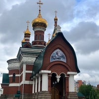Photo taken at Храм святого великомученика Георгия Победоносца by Olga P. on 5/17/2019