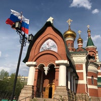 Photo taken at Храм святого великомученика Георгия Победоносца by Olga P. on 5/7/2019