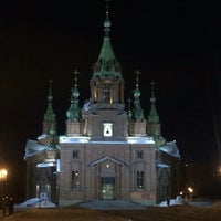 Photo taken at Храм Александра Невского by Olga P. on 11/25/2016