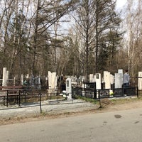 Photo taken at Успенское кладбище by Olga P. on 5/4/2019