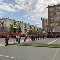 Photo taken at Проспект Ленина by Olga P. on 5/9/2019