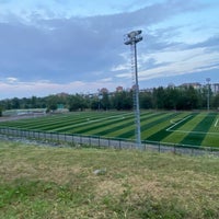 Photo taken at Стадион «Юность» by Svetlana A. on 7/29/2021
