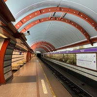 Photo taken at metro Obvodny Kanal by Svetlana A. on 8/31/2021