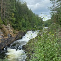 Photo taken at Kivach Falls by Svetlana A. on 8/2/2021