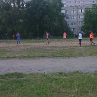 Photo taken at Стадион школы №54 by Дарья Б. on 6/5/2014