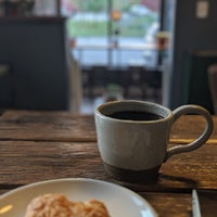 Photo taken at Six Shooter Coffee by José F. on 10/4/2019