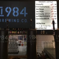 Photo taken at 1984 Brewing co. by Юлия П. on 9/27/2017