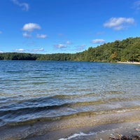 Photo taken at Walden Pond State Reservation by Eric N. on 10/8/2023