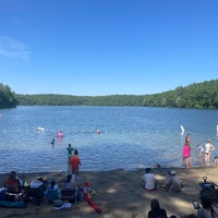 Photo taken at Walden Pond State Reservation by Eric N. on 5/30/2022