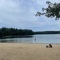 Photo taken at Walden Pond State Reservation by Eric N. on 9/25/2022