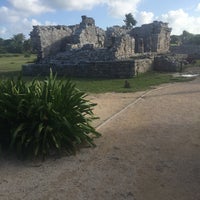 Photo taken at Tulum Archeological Site by Cecy G. on 11/16/2015
