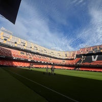 Photo taken at Mestalla Stadium by Cleber H. on 11/28/2023
