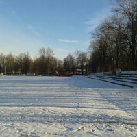 Photo taken at Стадион Фабрика 1 Мая by Роман М. on 1/2/2016