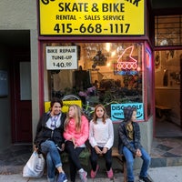 Photo taken at Golden Gate Park Skate &amp;amp; Bike by Lyubko S. on 10/22/2018