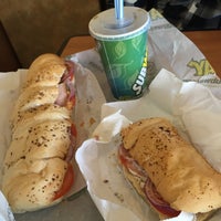 Photo taken at SUBWAY by Ian S. on 4/12/2015