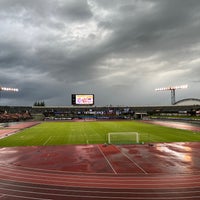 Photo taken at Toyama Stadium by たんまつ on 7/12/2023