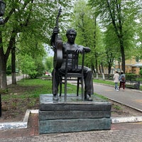 Photo taken at Памятник Владимиру Высоцкому by Vita F. on 5/14/2021