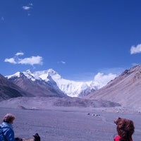 Photo taken at Mt. Everest North Basecamp by Tim V. on 6/10/2013