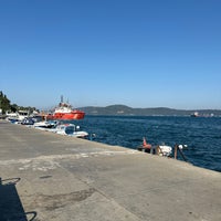 Photo taken at Büyükdere Sahili by Mücahit P. on 8/20/2023