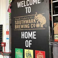 Photo taken at Southwark Brewing Co. by Victoria S. on 1/22/2022