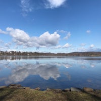 Photo taken at Rockland Lake State Park by Richard B. on 3/25/2022
