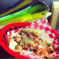 Photo taken at Seven Lives - Tacos y Mariscos by Mark D. on 1/11/2013