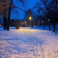 Photo taken at Park Klamovka by Екатерина on 1/18/2024