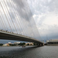 Photo taken at ใต้สะพานพระราม8 by Khim T. on 5/8/2021