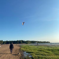Photo taken at Dubkovsky Beach by Мария on 7/24/2021