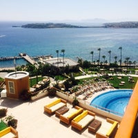 Photo taken at Kefaluka Resort Hotel by Aydın Ö. on 6/13/2015