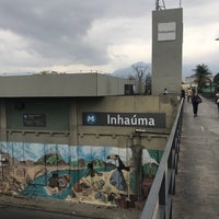 Photo taken at MetrôRio - Estação Inhaúma by Pedro M. on 10/4/2018