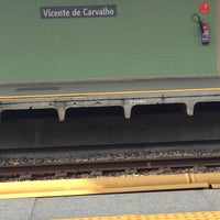 Photo taken at MetrôRio - Estação Vicente de Carvalho by Pedro M. on 7/3/2016