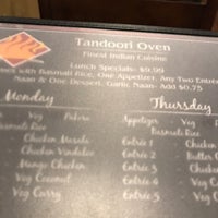 Photo taken at Tandoori Oven by ᴡ M. on 10/1/2017