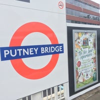 Photo taken at Putney Bridge London Underground Station by Graham C. on 8/5/2019