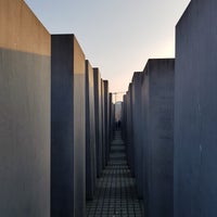 Photo taken at Memorial to the Murdered Jews of Europe by Tetiana P. on 2/9/2018