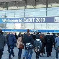 Photo taken at CeBIT 2013 by G M. on 3/6/2013