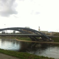 Foto diambil di Mindaugo tiltas | Mindaugas&amp;#39; bridge oleh Valerijus K. pada 5/4/2013