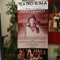 Photo taken at Teatro Roma by Chiara V. on 3/29/2014