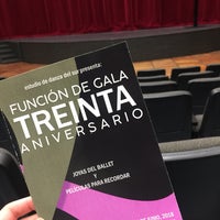 Photo taken at Teatro Arq. Carlos Lazo by Giovana on 6/24/2018