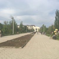 Photo taken at Парк им. Гагарина by Екатерина Ж. on 5/8/2016