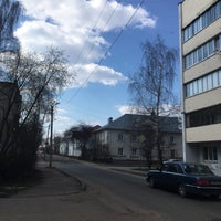 Photo taken at ул. Ротмистрова by Алиса В. on 4/22/2019