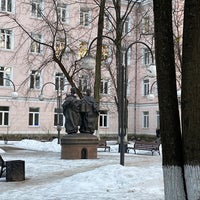 Photo taken at Памятник Кирилу и Мефодию by Алиса В. on 3/19/2021