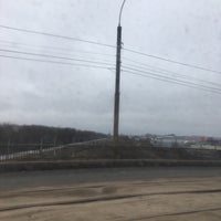 Photo taken at Крупский мост by Алиса В. on 11/17/2018