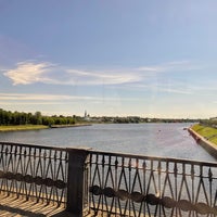 Photo taken at Нововолжский мост by Алиса В. on 7/22/2021