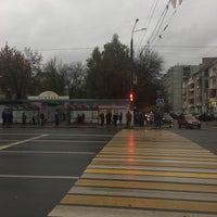 Photo taken at Остановка «бульвар Ногина» by Алиса В. on 10/9/2019