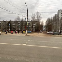 Photo taken at Октябрьский проспект by Алиса В. on 4/12/2021